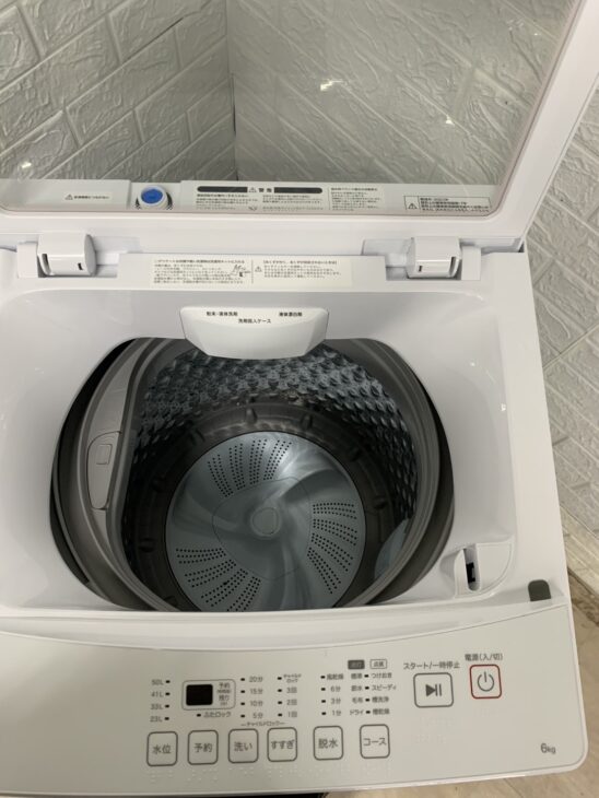 ‼️送料設置料無料‼️EJ5087番✨ニトリ✨電気洗濯機 ✨ NT60L1WH ニトリ製/2024年式/6kg/全自動洗濯機/NT60L1WH | 中古洗濯機,6kg