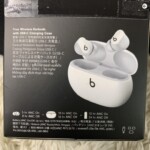 Beats Studio Buds + MQLJ3PA/A [アイボリー]　背面