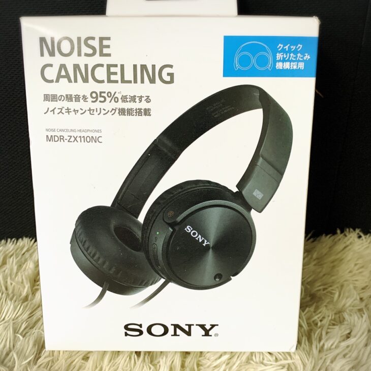 ヘッドフォン　MDR-ZX110NC　正面