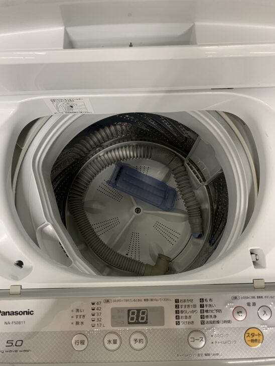 三重県津市白塚町へ出張買取 Panasonic NA-F50B11-S 使用感ありのため 