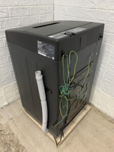 洗濯機 IAW-T504-B 背面