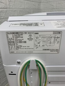 洗濯機 NT60L1WH 型番