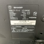 SHARP AQUOS LC-24K40-B　買取