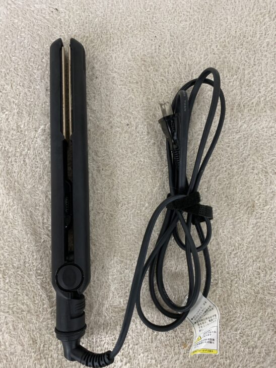 SALONIA ストレートヘアアイロン ブラック 24mm SL-004SGO　買取