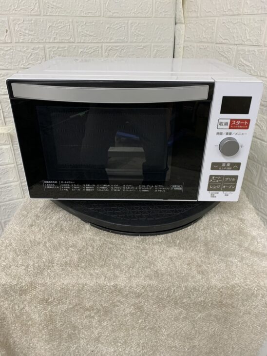 電子レンジ　KS-MW22F18-WH　正面