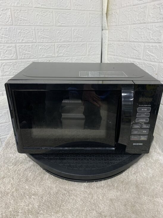 電子レンジ　PMB-T178-B [ブラック]　正面