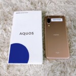 aquos sense3 basic　箱