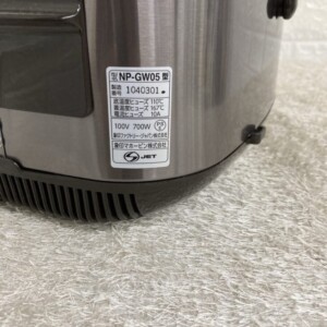 炊飯器 NP-GW05 型番