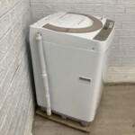 洗濯機　ES-KS70U-N　側面