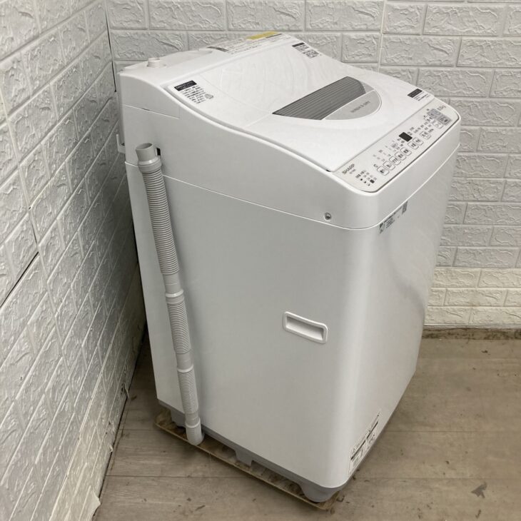 大阪市送料無料‼️洗濯機 6kg SHARP 2017年製 クリーニング済 1098000270270553_01_2440w.jpeg