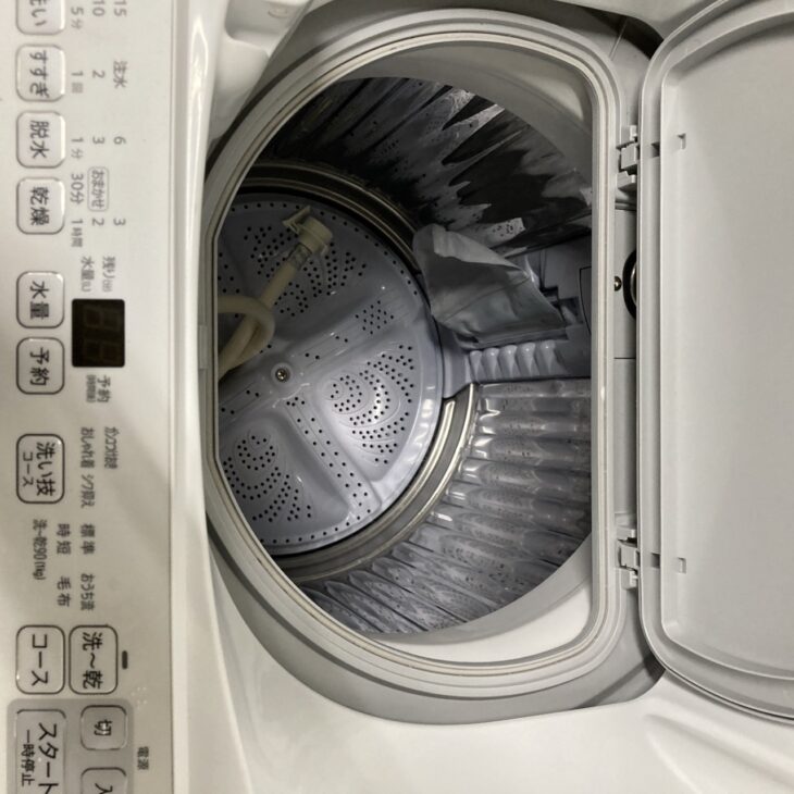 大阪市送料無料‼️洗濯機 SHARP 2017年製 6Kg クリーニング済 SHARP 洗濯機 槽 7.0kg 2020年製 分解クリーニング済 美品