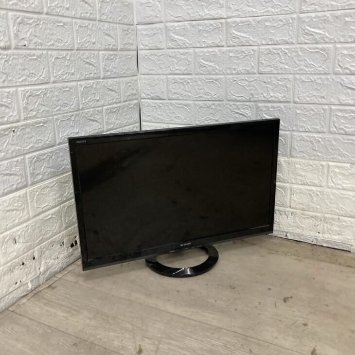 液晶テレビ　AQUOS LC-24K40-B [24インチ ブラック系]　正面