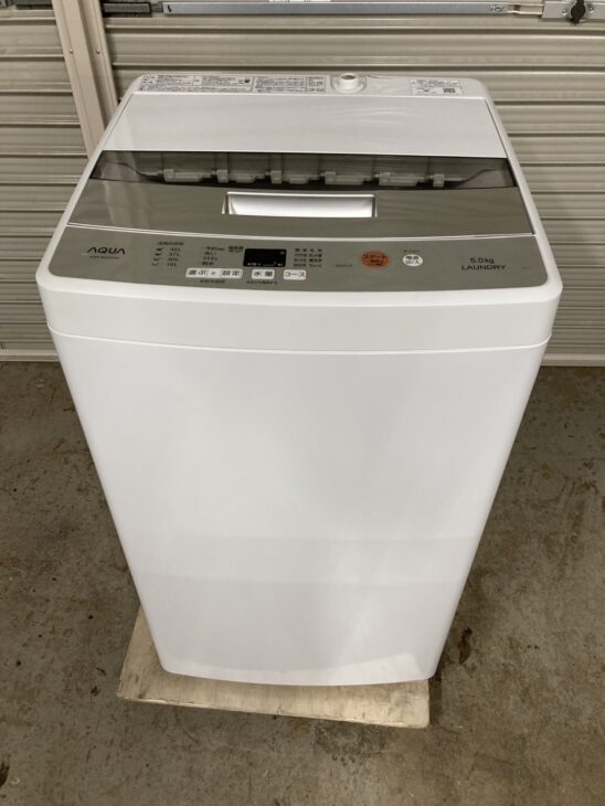 洗濯機　AQW-BK50F-W　正面