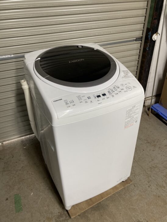 【中古】送料無料 東芝洗濯乾燥機 AW-8VM1 2022年1月購入 東芝 ZABOON AW-8VM1 価格比較 - 価格.com
