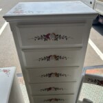クラシッククラックローズ 5段チェスト