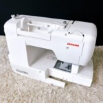 JANOME　コンピューターミシンPALSHELL NP3000　モデル８１１型　背面