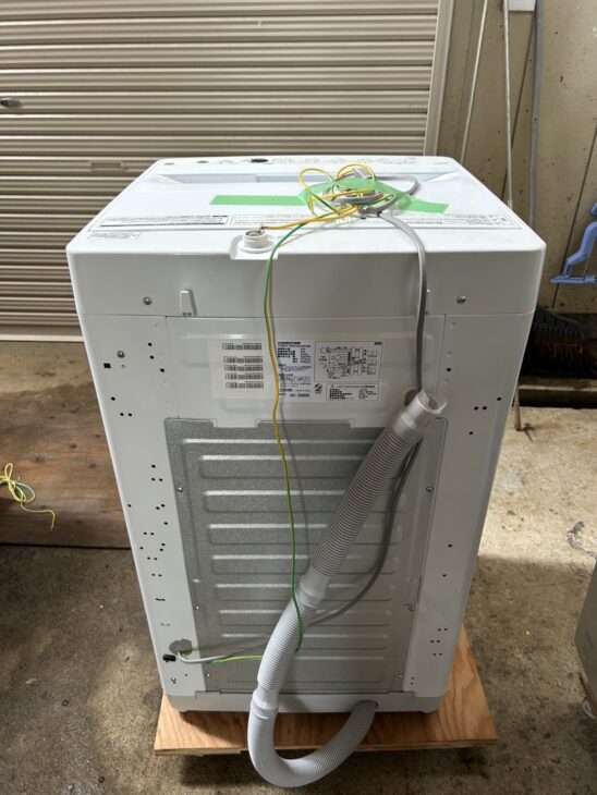 ★中古美品！ハイアール　簡易乾燥付洗濯機　6kg　2024年製　OBBW-60A 愛知県名古屋市西区城西へ出張買取！ ハイアール 洗濯機 OBBW