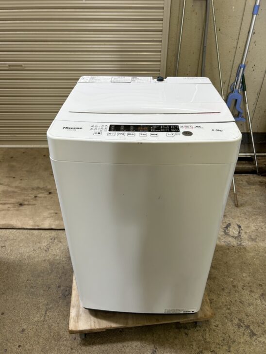 Hisense（ハイセンス）全自動電気洗濯機 HW-K55E（2024年製）