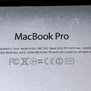 MacBook Pro A1425 型番