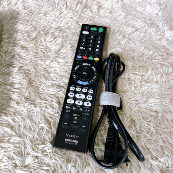 SONY BDZ-ZW1500 ブルーレイ DVDレコーダー　リモコン付 BDZ-ZW1900 | ブルーレイディスクレコーダー | ソニー