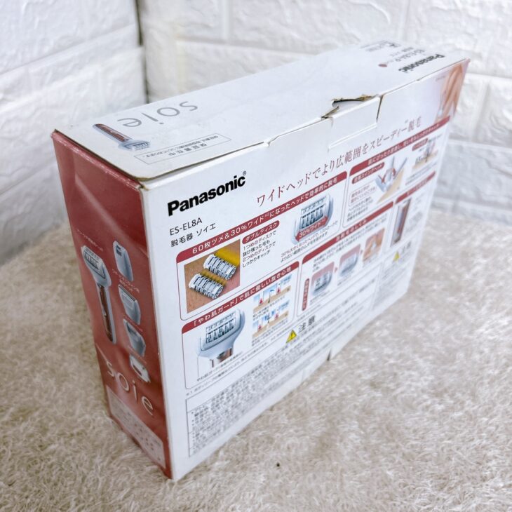 ♡新品未使用♡Panasonic 脱毛器 ES-EL8B 概要 脱毛器 ソイエ ES-EL8B | ボディケア（光エステ・脱毛器
