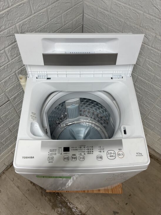 埼玉県越谷市南越谷へ出張買取！ 東芝 AW-45GA2(W) 全自動洗濯機