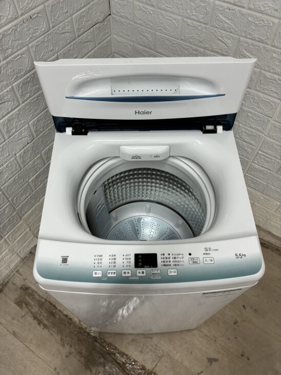 春日井市如意申町】洗濯機 ハイアール JW-U55HK 2023年製 出張