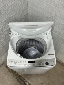 全自動電気洗濯機 ES-GE7G-W 中