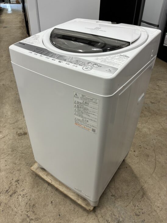 東芝　洗濯機　7キロ　2024年モデル　分解清掃済み　使用回数少なめ 東芝 洗濯機 7キロ 2024年モデル 分解清掃済み 使用回数少なめ