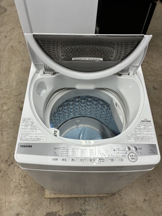 【全国送料無料】TOSHIBA 東芝電気洗濯機 AW-7G9 2020年製 愛知県春日井市】東芝(TOSHIBA) 全自動洗濯機 7キロ AW‐7G9(W