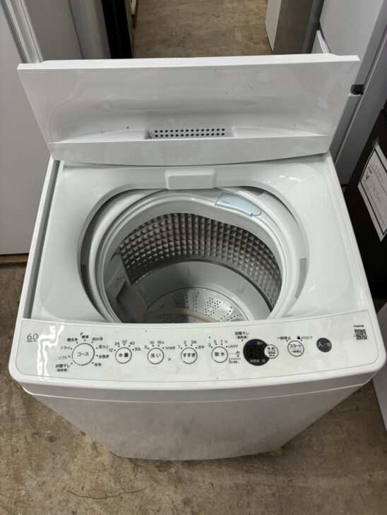 大阪府大阪市中央区】Haier 洗濯機 OBBW-60A 2023年製 出張買取
