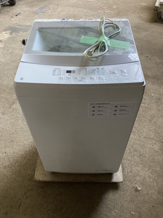 【期間限定出品】NITORI洗濯機NTR60 2023年製 ニトリ 洗濯機 中古 NTR60 2023年製 6.0kg ホワイト 送風 乾燥
