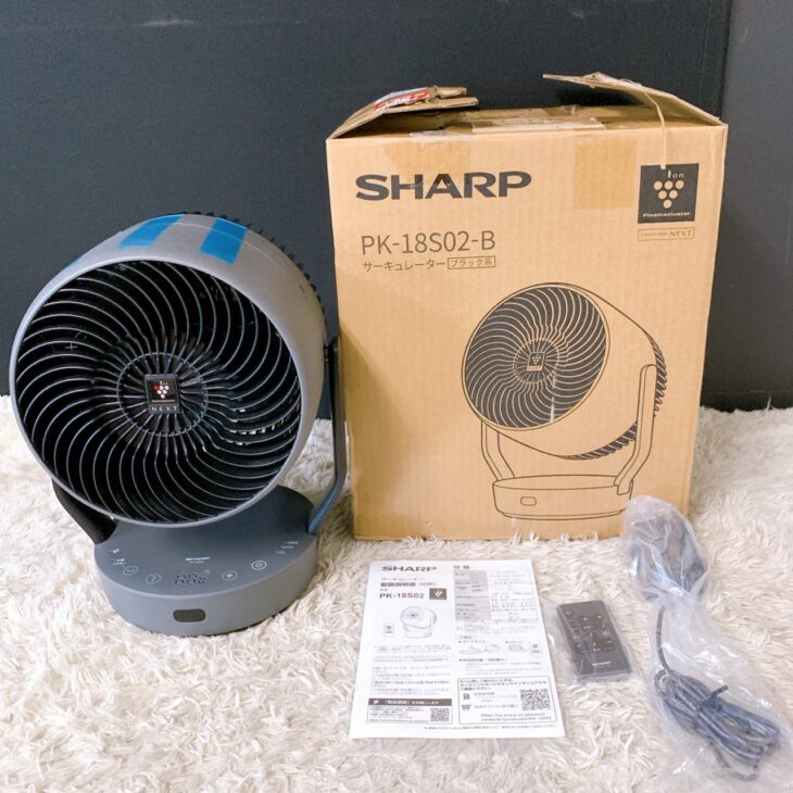 t*y様 SHARP PK-18S02-B サーキュレーター　2025年　最新型 SHARP シャープ サーキュレーター PK-18S02-A [ネイビー] : ユー