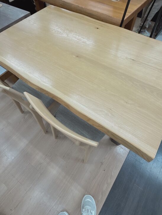 河口家具製作所 ダイニングセット 正面