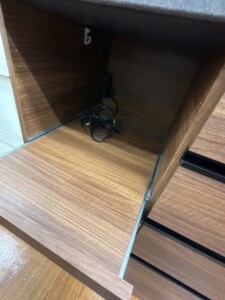 パモウナ 食器棚 内部