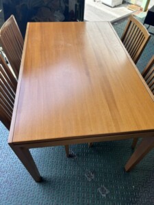 ダイニングセット 上面