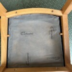 ダイニングセット 椅子背面