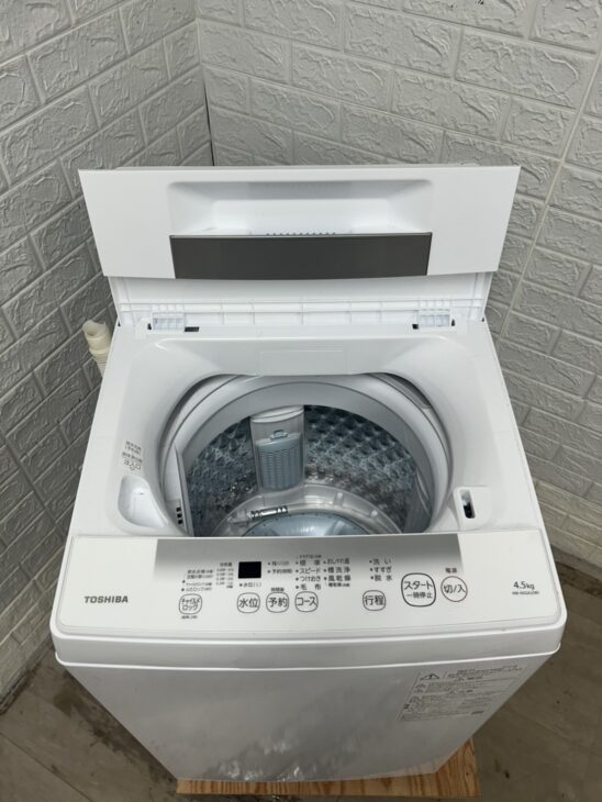 君津市西坂田】洗濯機 東芝 (TOSHIBA) AW-45GA2 2024年製