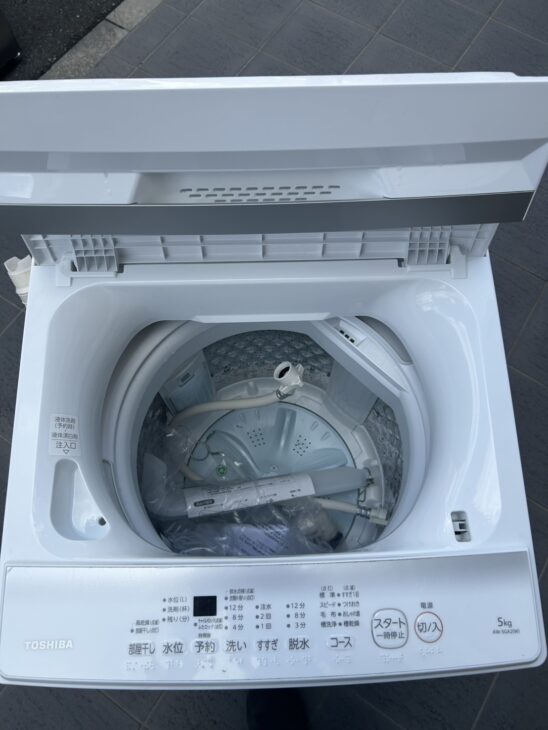 地域限定TOSHIBA 2024年製　縦型洗濯機 AW-5GA2(W) 5kg 三豊市三野町下高瀬】洗濯機 東芝(TOSHIBA) AW-5GA2 2023年製