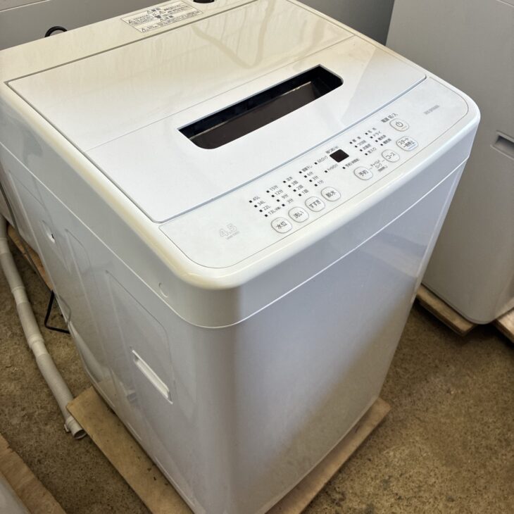 IRIS OHYAMA 洗濯機　2023年製　 IAW-T451 IRIS OHYAMA 洗濯機 洗濯・脱水容量4.5kg アイリスオーヤマ IAW