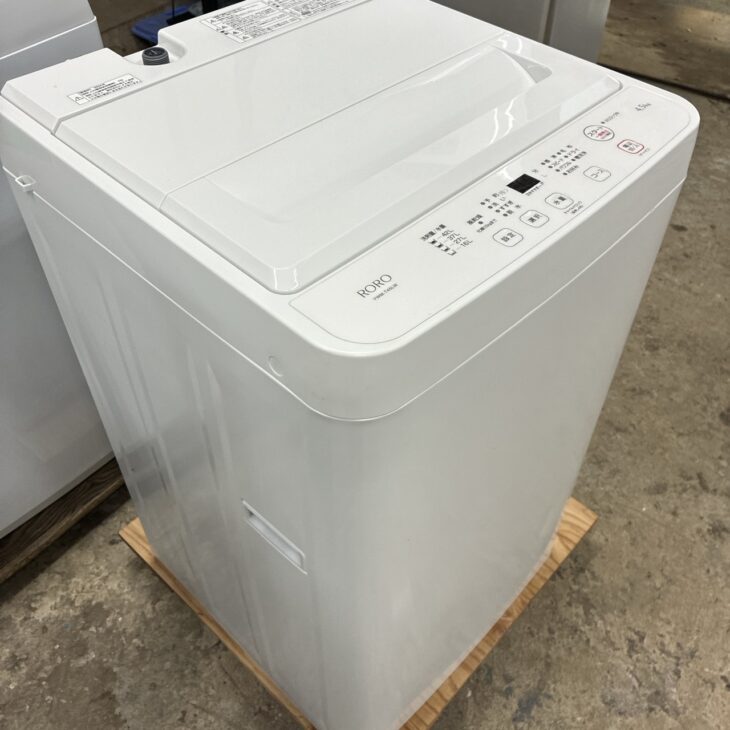 新品同様【全国送料無料・一部地域5000円割】ヤマダ 洗濯機 2023年 清掃済 ヤマダオリジナル 全自動洗濯機 洗濯：8.0kg 幅58.5cm