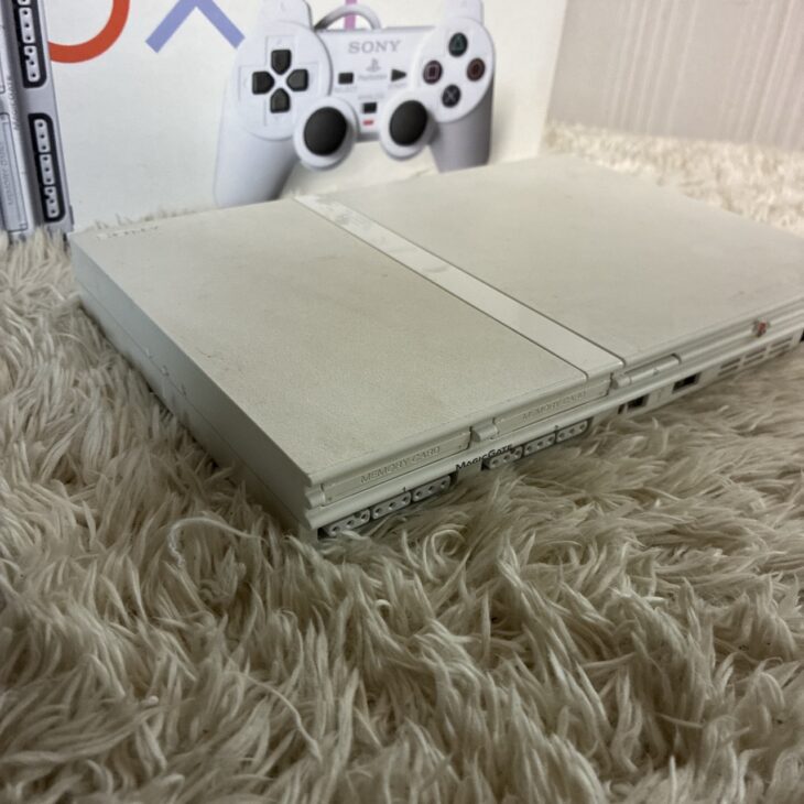 SONY プレイステーション2 SCPH-77000 ホワイト　一式 PlayStation 2 セラミック・ホワイト (SCPH-77000CW) bme6fzu
