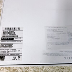 macbook air a1466 品番