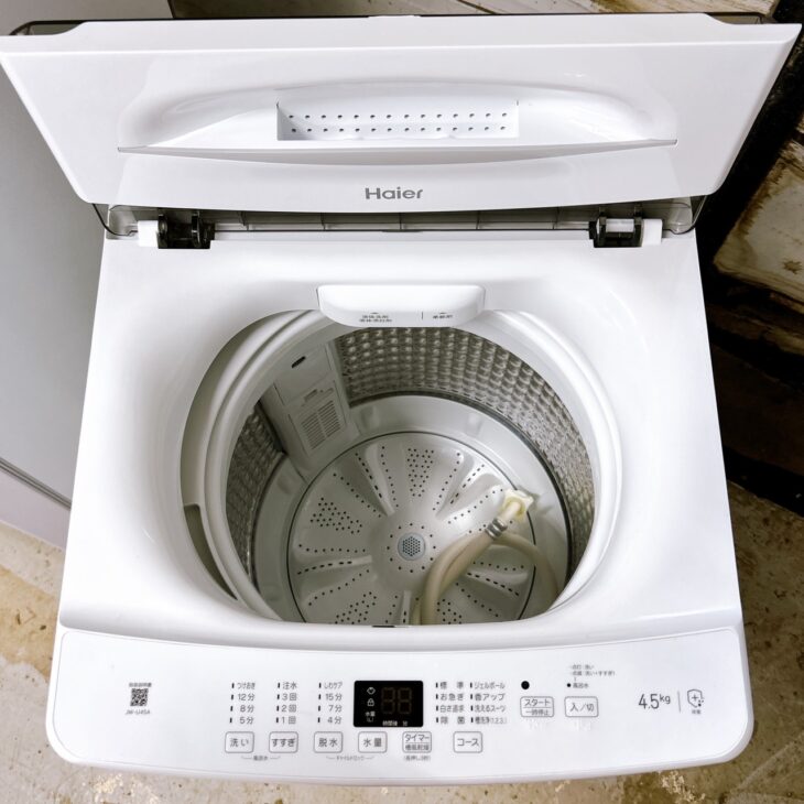 千葉県八千代市でHaier洗濯機 JW-U45A 出張買取 綺麗な状態で