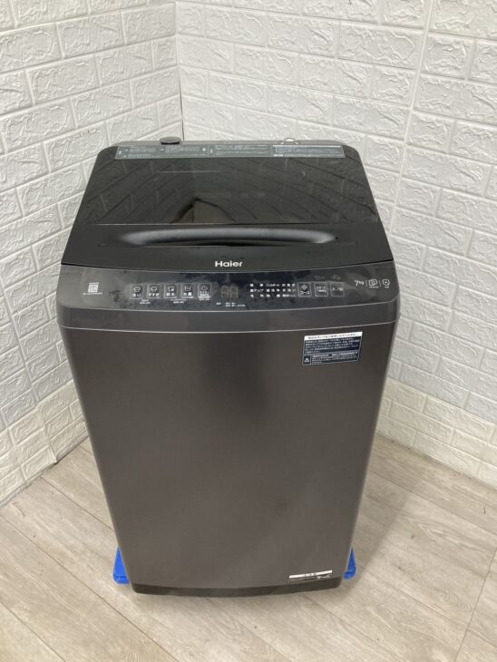 Haier - 出品今月まで‼️全自動電気洗濯機 入荷情報] Haier ハイアール全自動洗濯機 5.5㎏ 21年製を格安