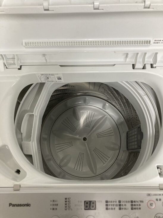 【名古屋近郊 配送無料】Panasonic 洗濯機 5kg｜2021年製 綺麗④ 名古屋近郊配送無料】Panasonic 洗濯機 5kg｜2021年製 綺麗①