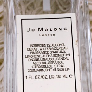 ジョーマローンコロン 背面2