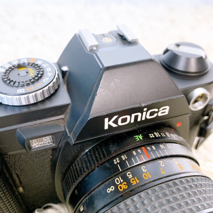 大阪府松原市でコニカFS-1フィルムカメラを出張買取｜レンズ付き美品を