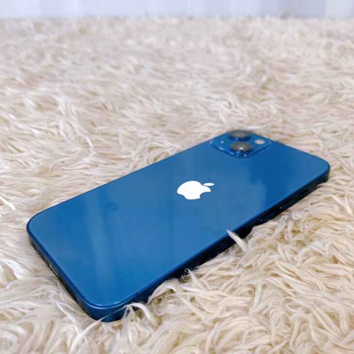 千葉県習志野市へ出張買取！Apple iPhone 13 ブルーを出張買取 使用感