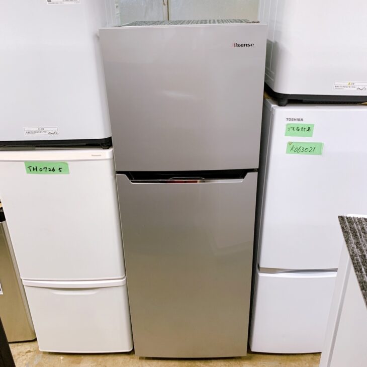 大阪市送料無料‼️冷蔵庫 2020年製 Hisense クリーニング済 大阪市送料無料‼️冷蔵庫 2020年製 Hisense クリーニング済